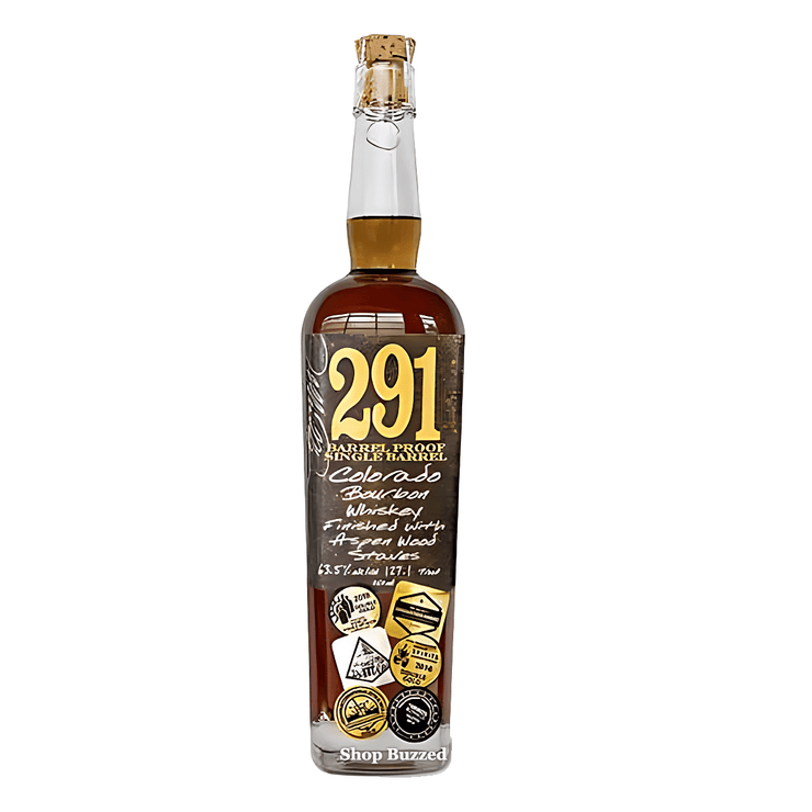 291 Colorado Barrel Proof Single Barrel Whiskey 750ml - Shop Buzzed