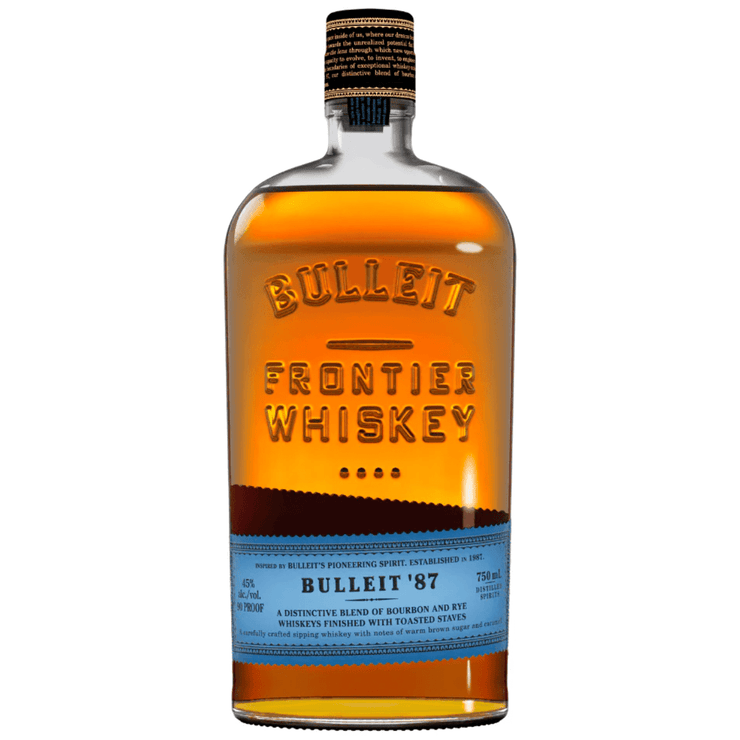 Bulleit '87 Frontier Whiskey 750ML - Shop Buzzed