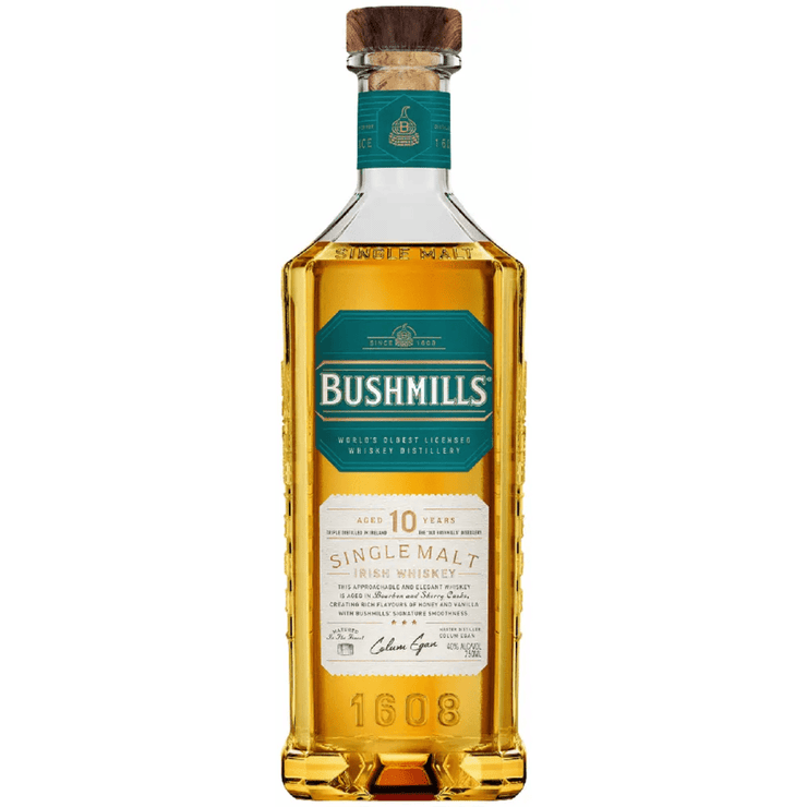 Bushmills 10 Year Single Malt 750ml - Shop Buzzed