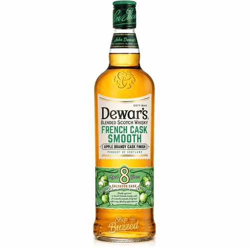 Dewars French Cask Smooth Apple Brandy Cask Finish Calvados Cask Finish 8 year 750 ml - Shop Buzzed