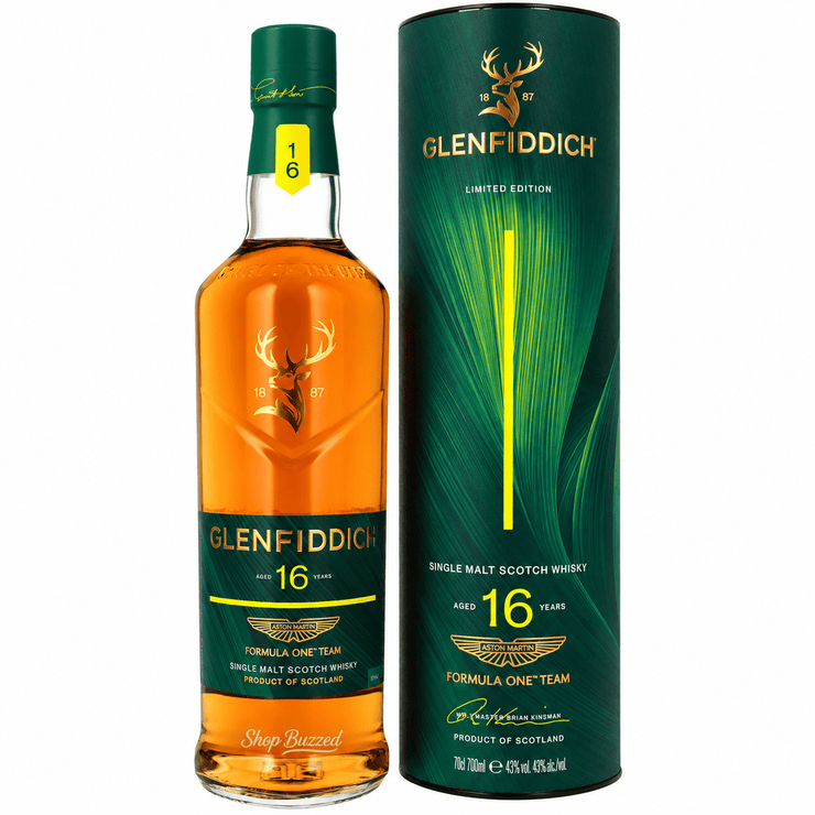 Glenfiddich 16 Year- Limited Edition Aston Martin Single Malt Scotch No. 2 2026 750 mL - Shop Buzzed