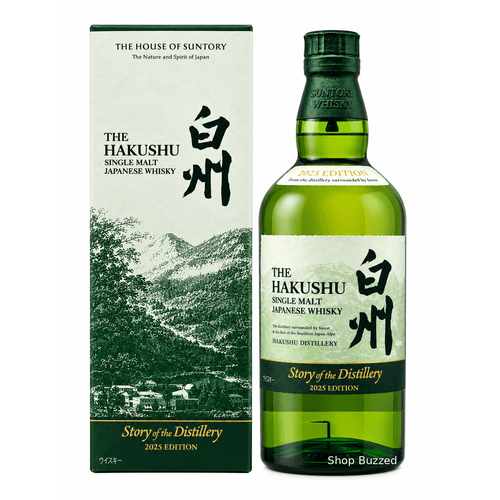 The Hakushu Single Malt Japanese Whisky 2025 Edition 700 ml - Shop Buzzed
