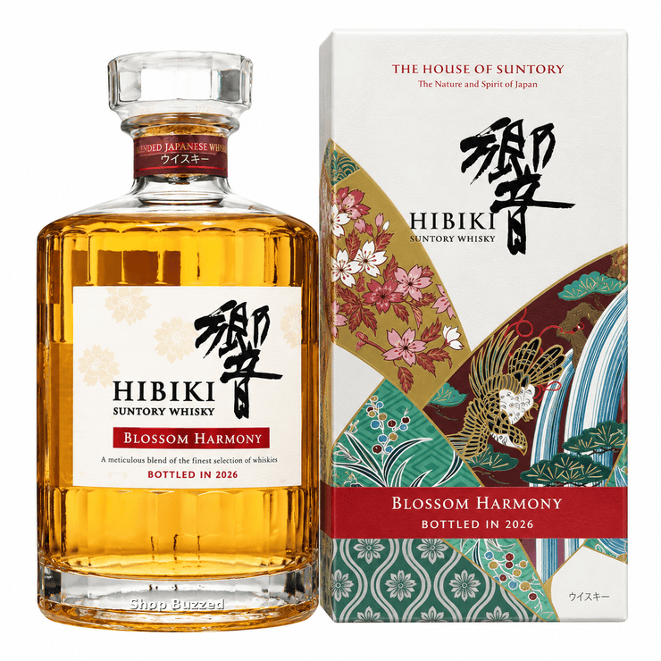 Hibiki Suntory Whisky Blossom Harmony Bottled in 2026 700 ml - Shop Buzzed