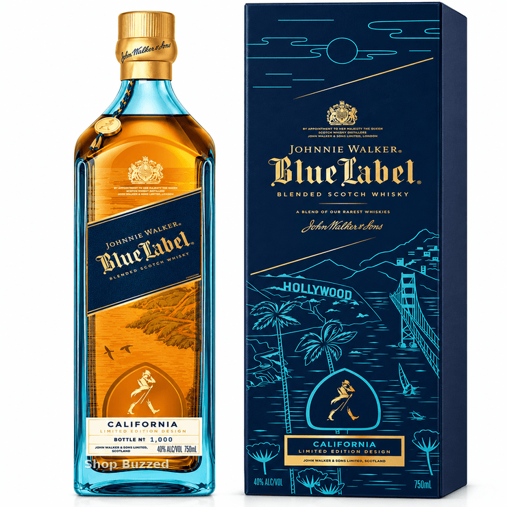 Johnnie Walker Blue Label California Edition 2026 750 ml - Shop Buzzed