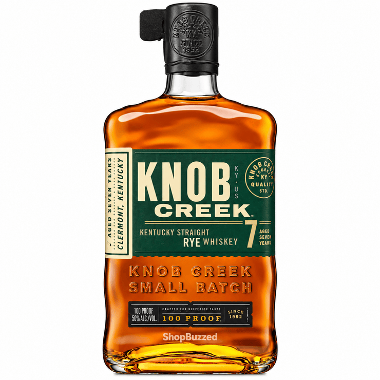 Knob Creek 7 Year Straight Rye Whiskey 750mL - Shop Buzzed