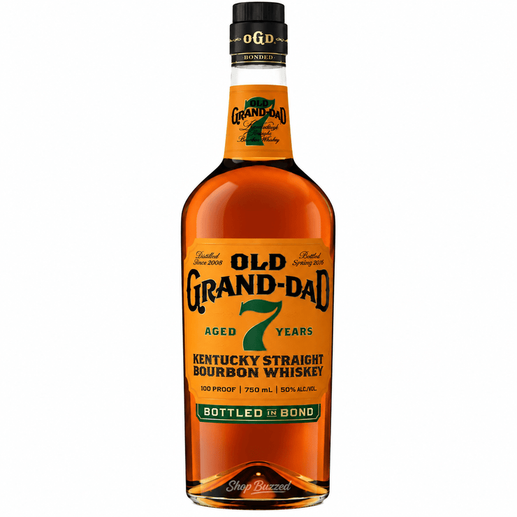 Old Grand-Dad Bottled in Bond 7 Year Straight Bourbon 750 ml - Shop Buzzed