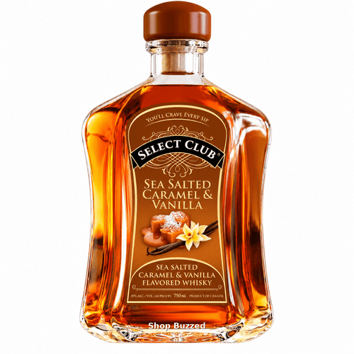 Select Club Sea Salted Caramel and Vanilla 750 ml - Shop Buzzed
