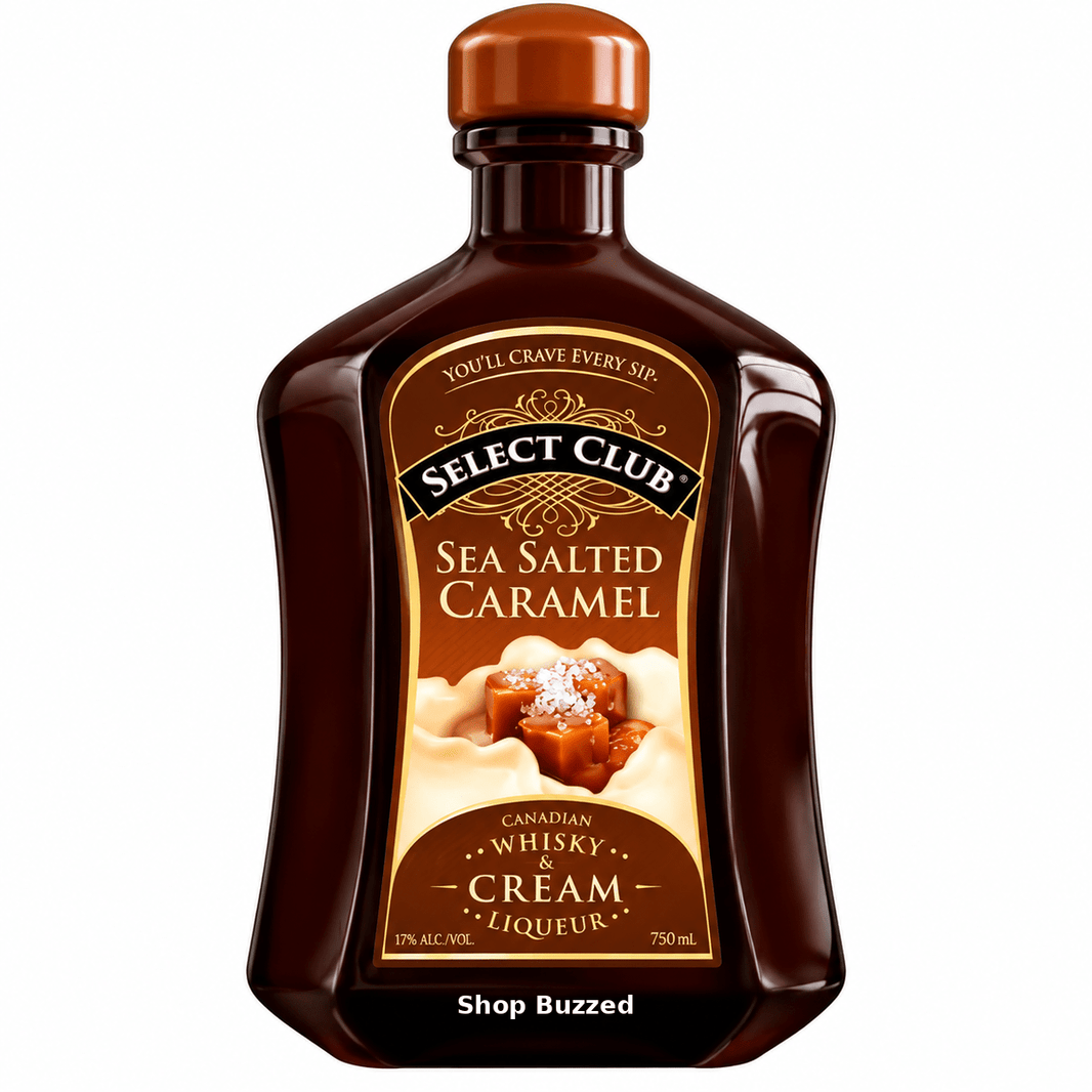 Select Club Sea Salted Caramel Canadian Whisky and Cream Liqueur 750 ml - Shop Buzzed