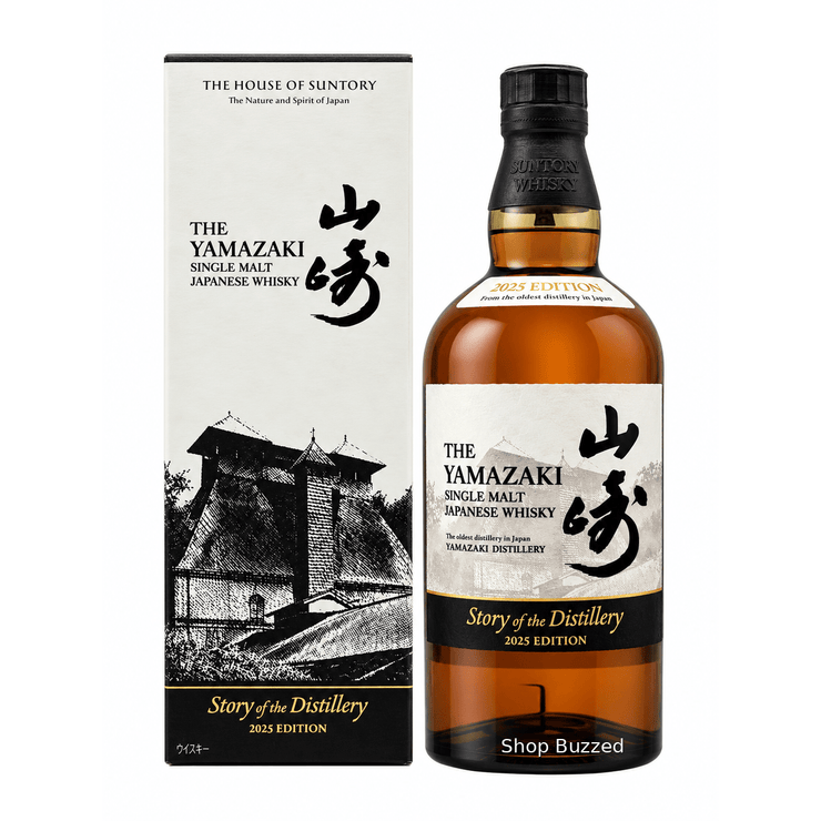 The Yamazaki Single Malt Japanese Whisky 2025 Edition 700 ml - Shop Buzzed