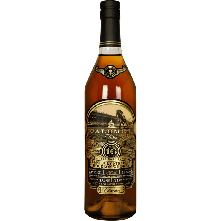 Calumet Single Rack Black 16 Year Old Bourbon Whiskey 750mL - Shop Buzzed