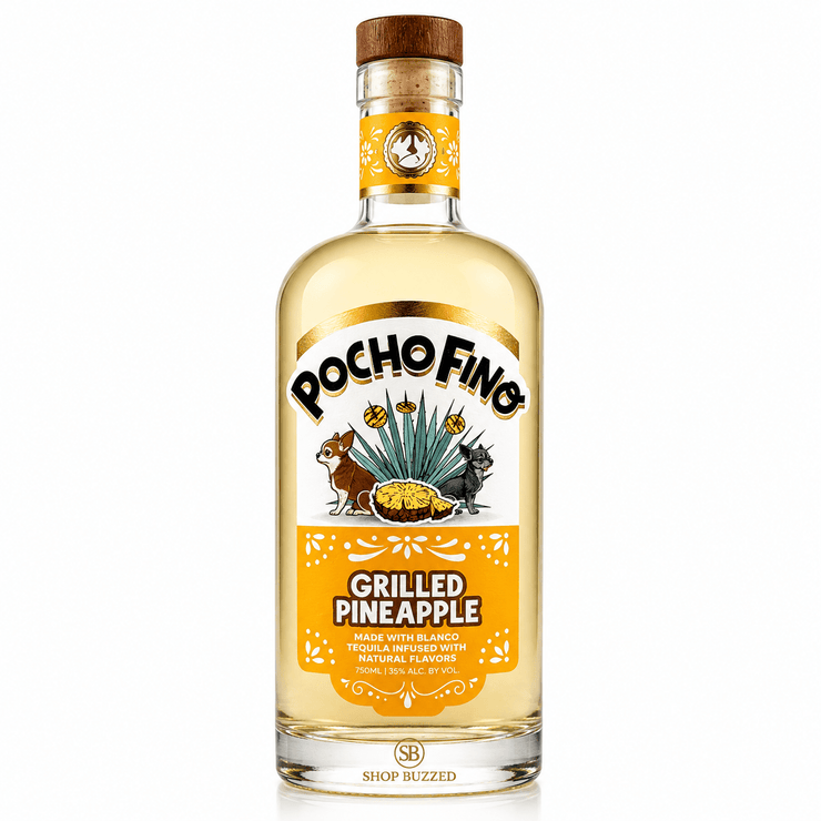 Pocho Fino Grilled Pineapple 375ml - Shop Buzzed