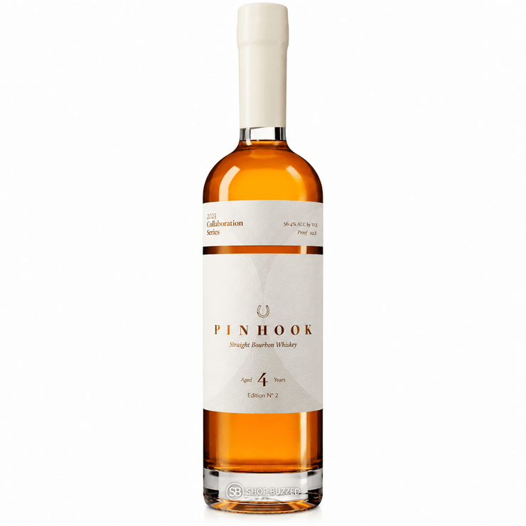 Pinhook Straight Bourbon Collaboration Series 2022 Edition No 2 Garrett Oliver (Proof 118.9) 4 year 750 ml - Shop Buzzed