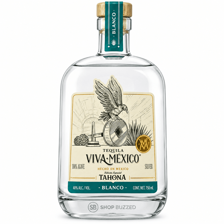 Tequila Viva Mexico Tahona Blanco 750 ml - Shop Buzzed
