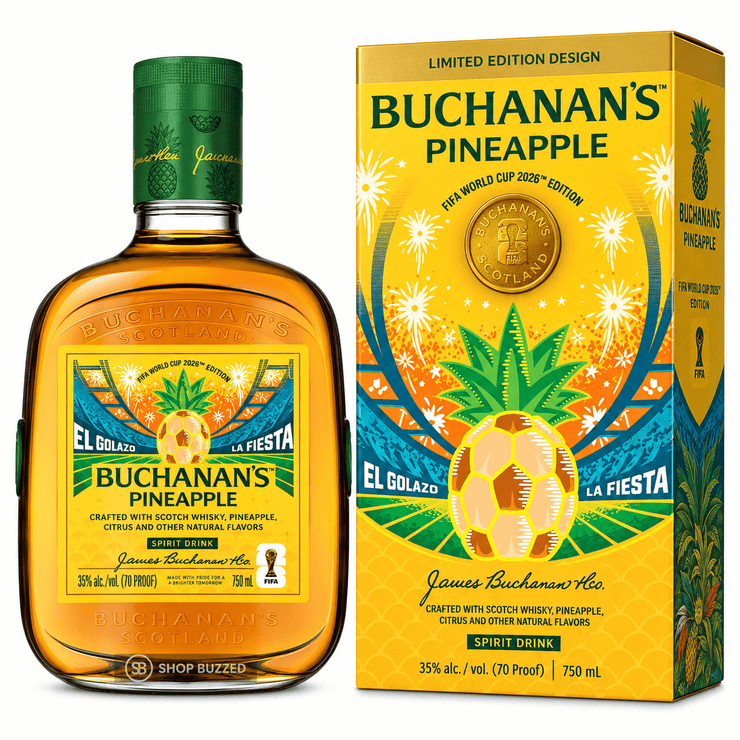 Buchanan's Pineapple FIFA World Cup 2026 750ml - Shop Buzzed