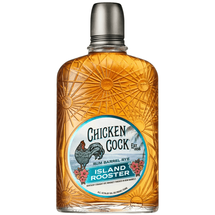 Chicken Cock Rum Barrel Rye Island Rooster Kentucky Straight 750ml - Shop Buzzed
