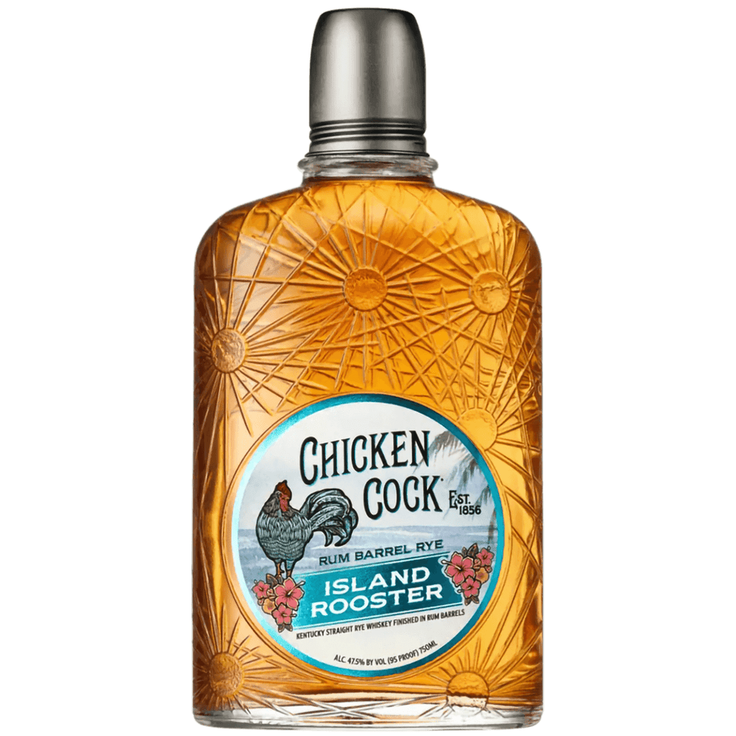 Chicken Cock Rum Barrel Rye Island Rooster Kentucky Straight 750ml - Shop Buzzed