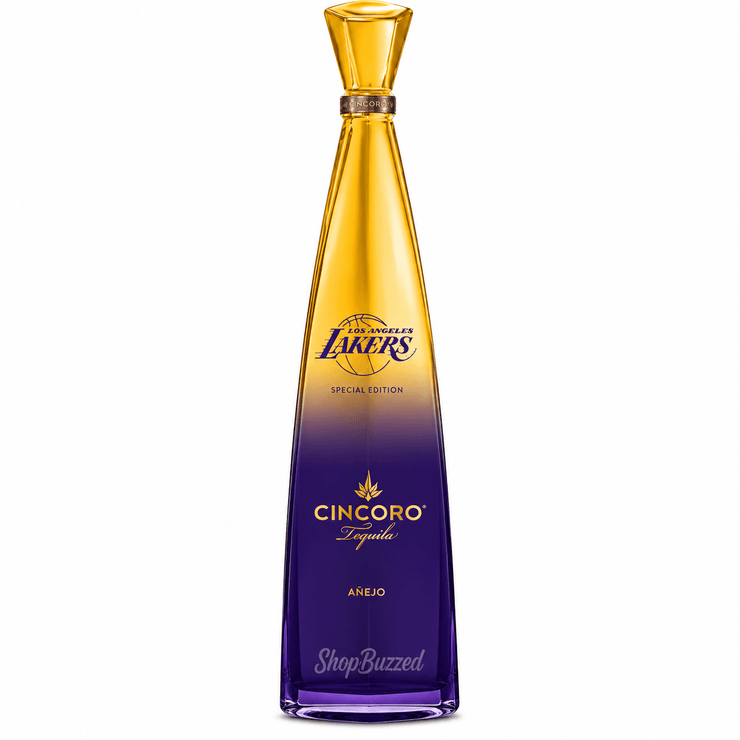 Cincoro Anejo Special Edition LA Lakers 750ml - Shop Buzzed