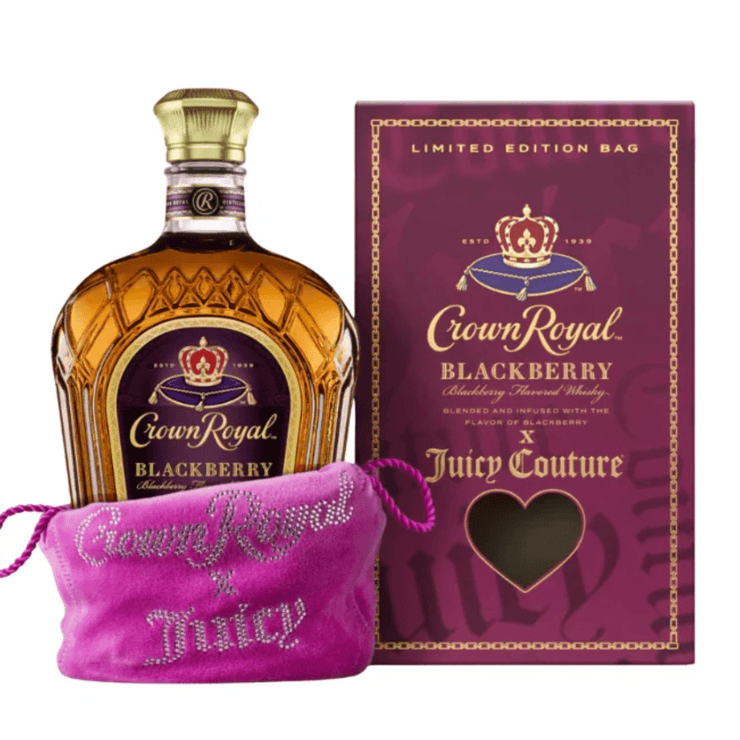 Crown Royal X Juicy Couture Blackberry Whisky 750ML *PRE-ORDER* - Shop Buzzed