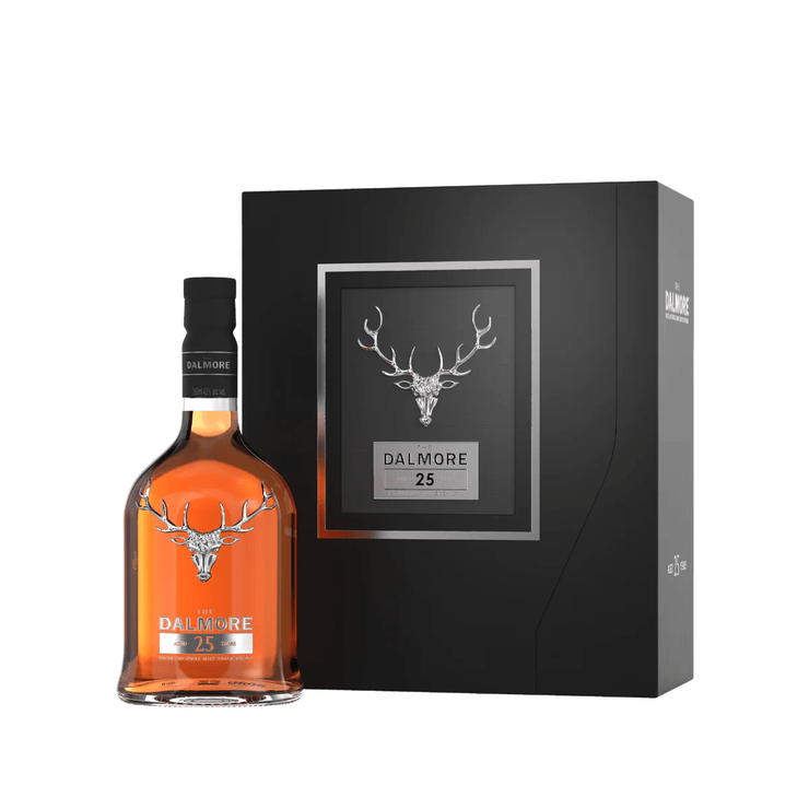 Dalmore Highland Single Malt Scotch Whisky 25 year 750 ml - Shop Buzzed