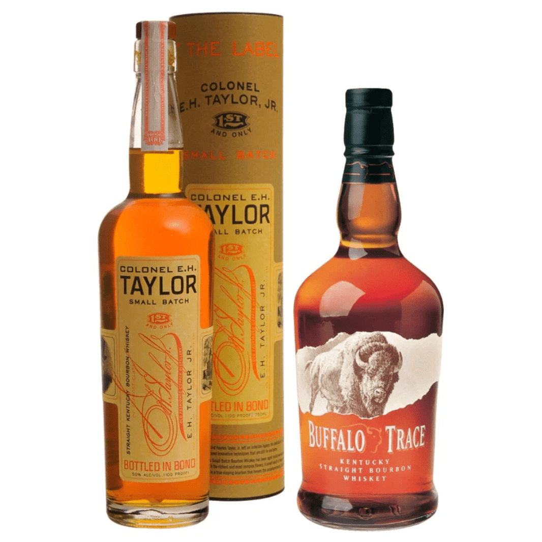 E.H. Taylor Small Batch & Buffalo Trace Bourbon Bundle - Shop Buzzed