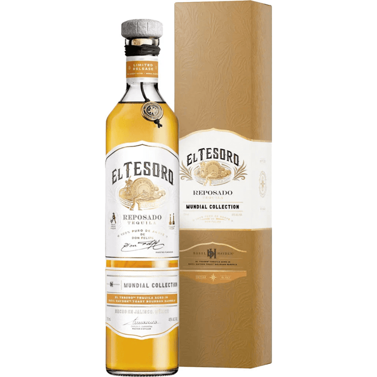 El Tesoro Tequila Resposado Mundial Collection 750 ML - Shop Buzzed