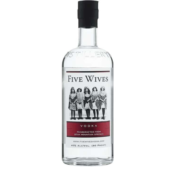 Five Wives Vodka 750ml - Shop Buzzed