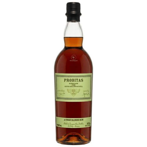 Foursquare Blended Dark Rum Probitas Green 750ml - Shop Buzzed