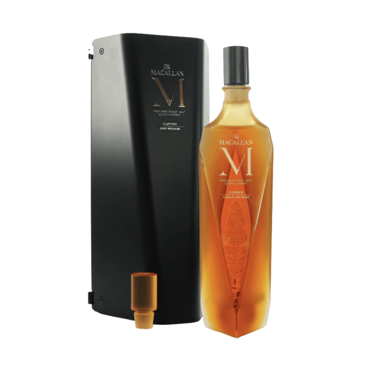 Macallan M Copper Decanter 750ml - Shop Buzzed