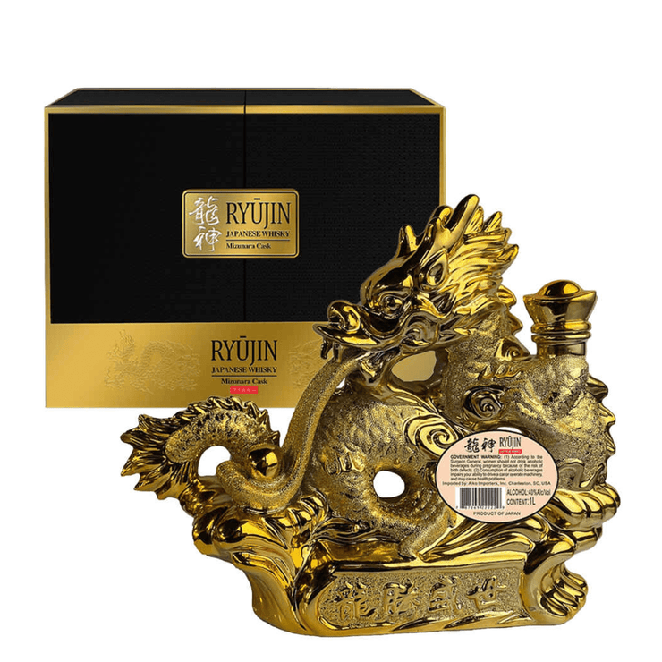 Ryujin Dragon Japanese Mizunara Cask Whisky 1 L - Shop Buzzed