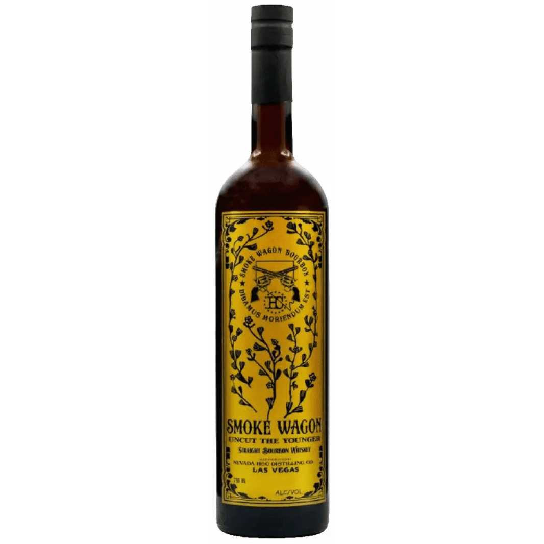 Smoke Wagon Uncut The Younger Straight Bourbon Whiskey 750 ml - Shop Buzzed