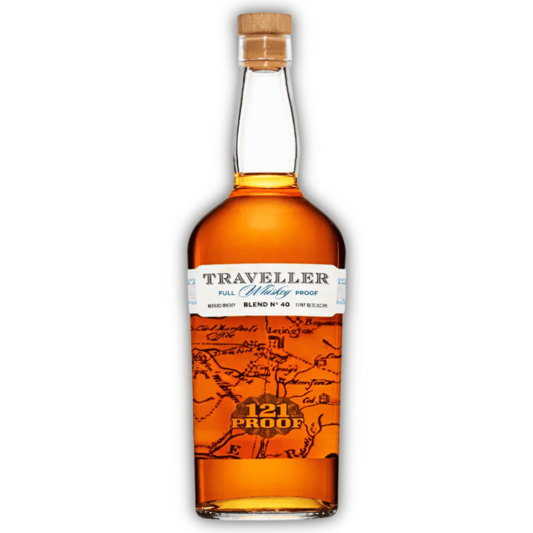 Traveller Whiskey Full Proof Blend No. 40 121 Proof 750ml - Shop Buzzed