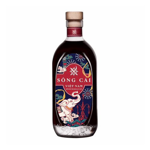 Sông Cái Việt Nam Spiced Roselle Gin 700ml - Shop Buzzed