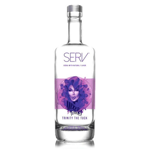 SERV Mixed Berries Vodka 750ml - Shop Buzzed