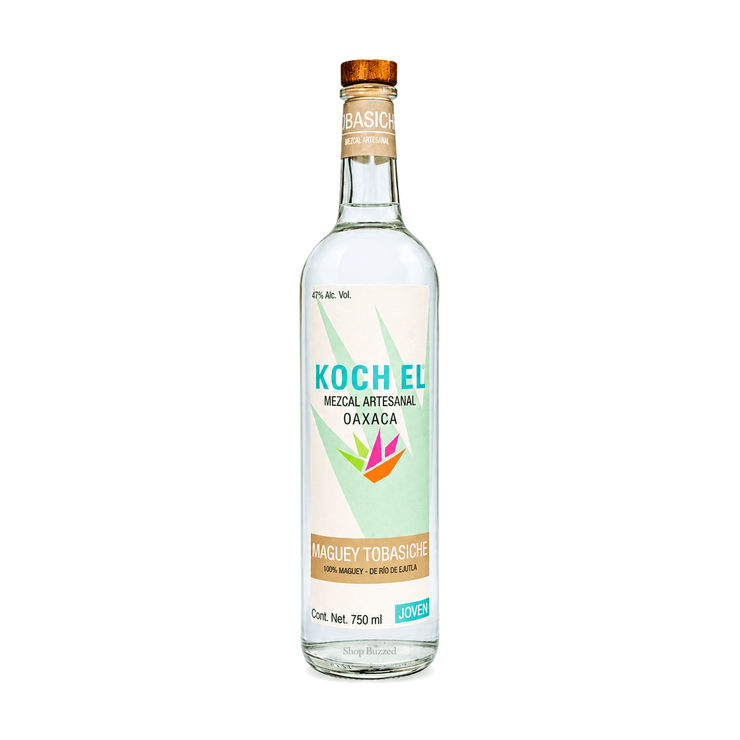 Koch El Tobasiche Mezcal Artesanal 750ml - Shop Buzzed