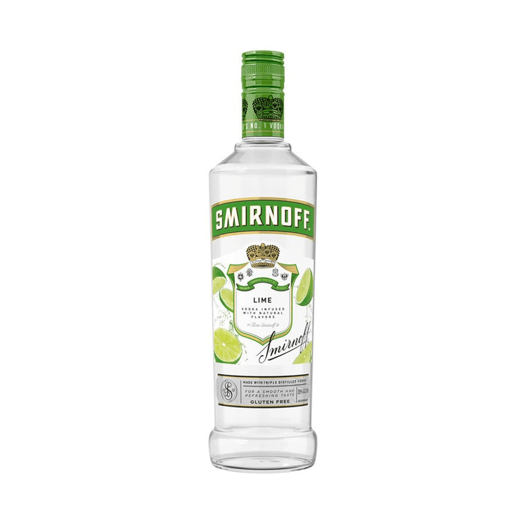 Smirnoff Lime Flavored Vodka 750ml - Shop Buzzed