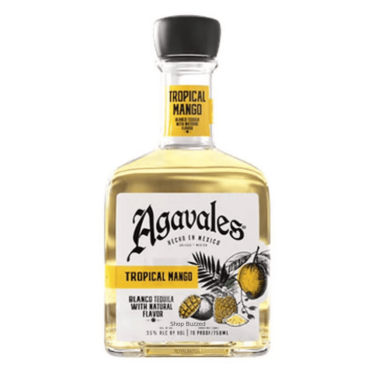 Agavales Tropical Mango Blanco Tequila 750ml - Shop Buzzed