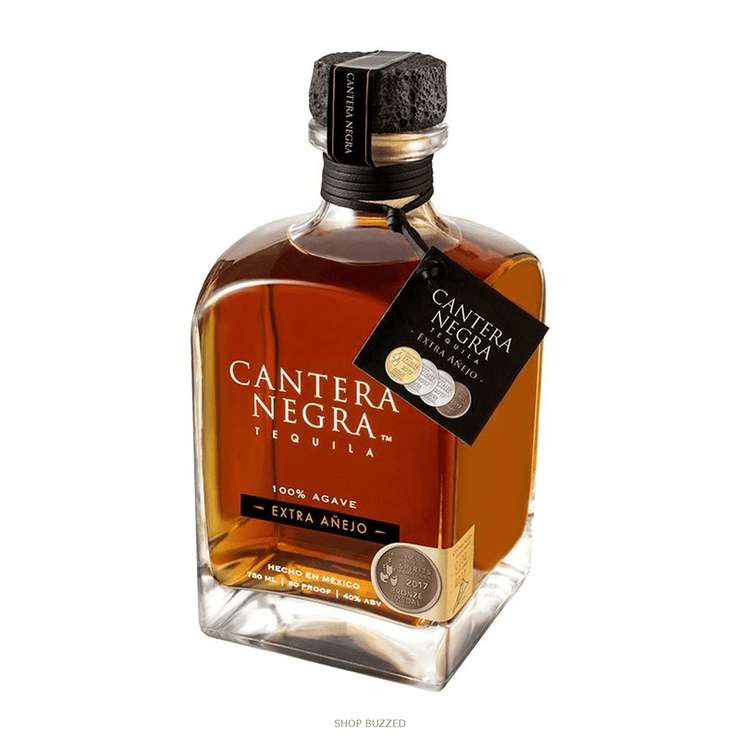 Cantera Negra Extra Añejo Tequila 750ml - Shop Buzzed