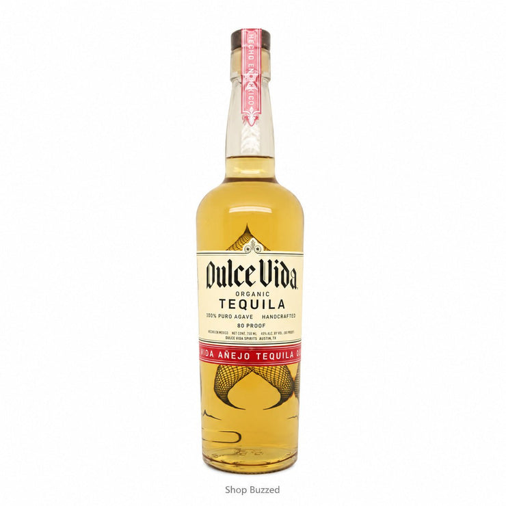 Dulce Vida Organic Añejo Tequila 750ml - Shop Buzzed