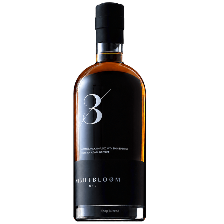 Nightbloom No. 3 Smoked Date Infused Vodka 750ml - Shop Buzzed