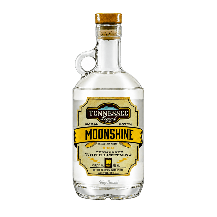 Tennessee Legend White Lightning Moonshine 750ml - Shop Buzzed