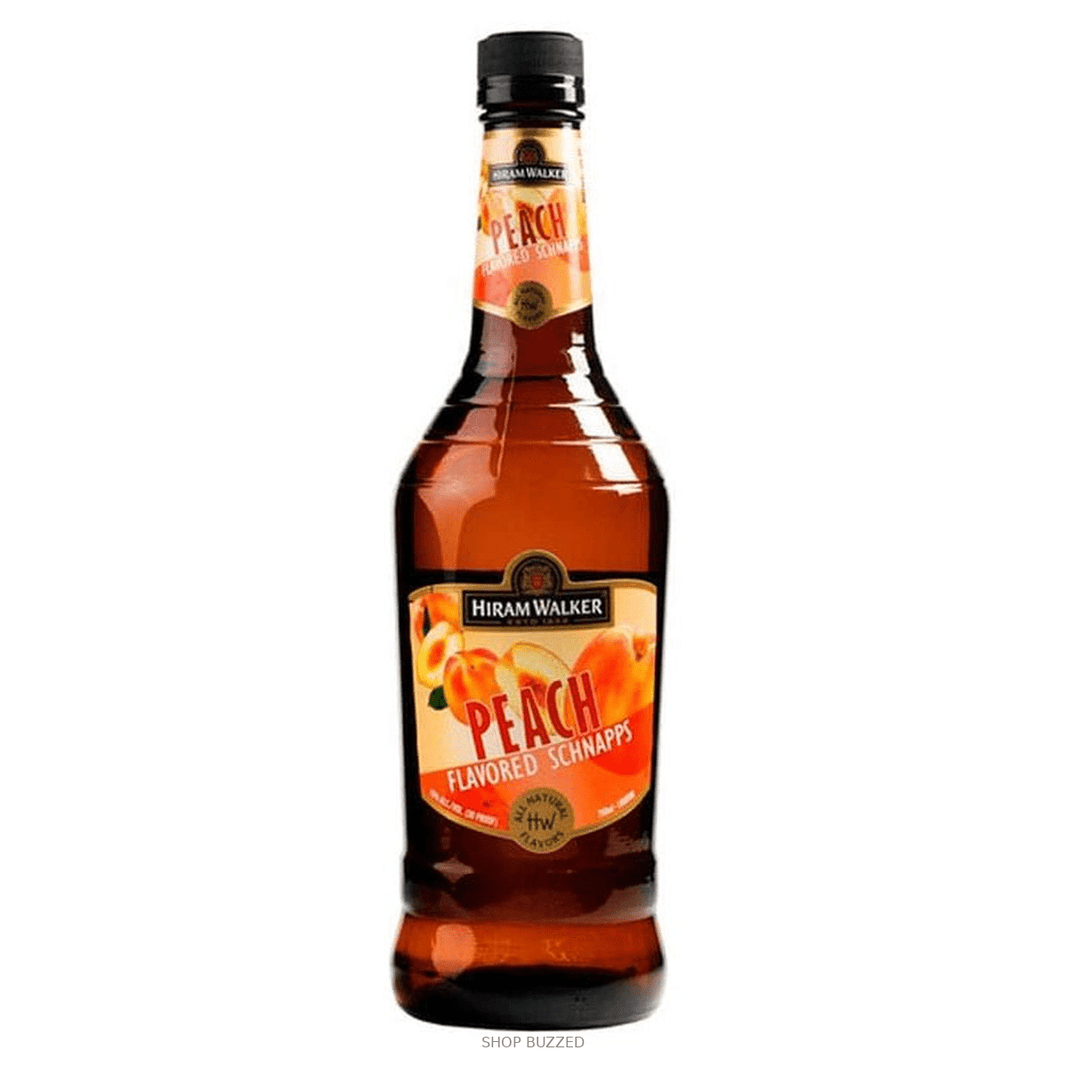 Hiram Walker Peach Schnapps 750ml - Shop Buzzed