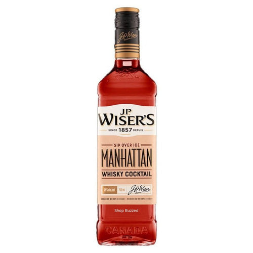 J.P. Wiser’s Manhattan Whisky Cocktail 750ml - Shop Buzzed