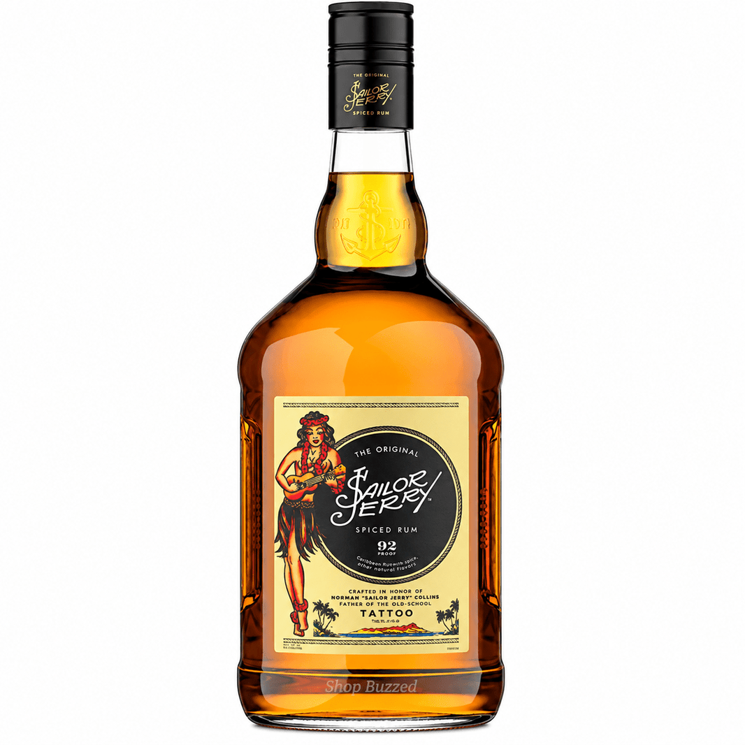 Sailor Jerry Spiced Rum 1.75 L - Shop Buzzed