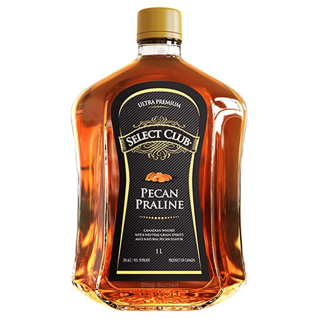 Select Club Pecan Praline Flavored Canadian Whisky 1L - Shop Buzzed