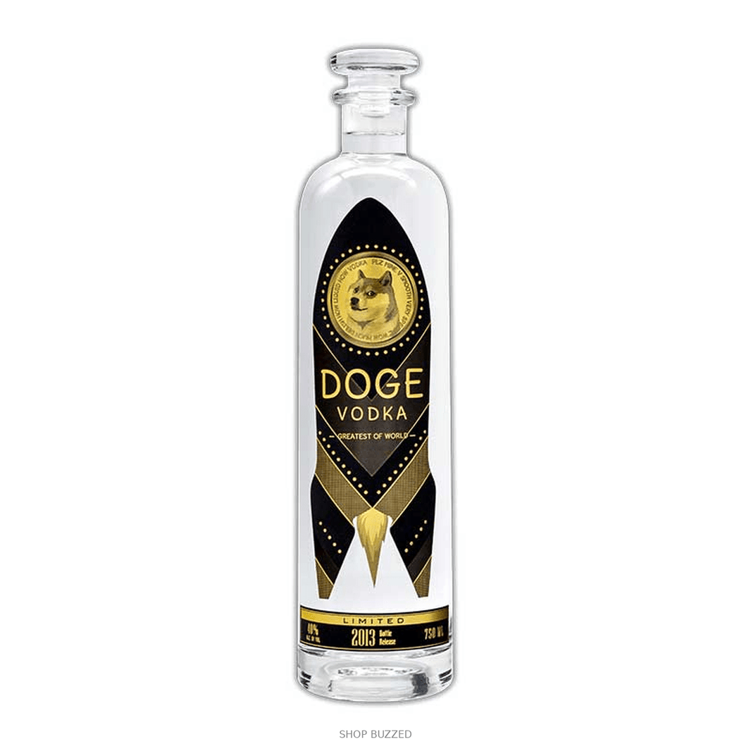 Doge Vodka 750ml - Shop Buzzed