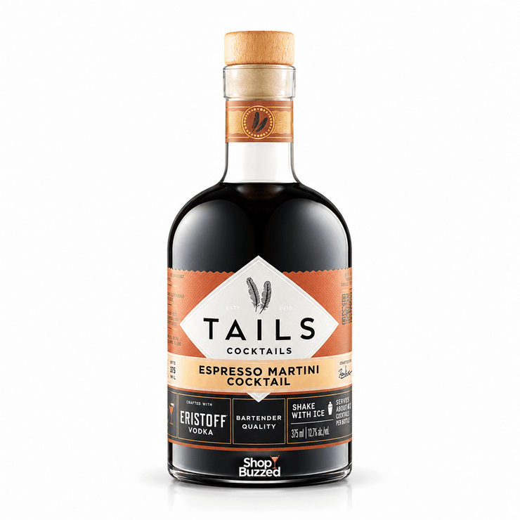 Tails Espresso Martini Cocktail 375ml - Shop Buzzed