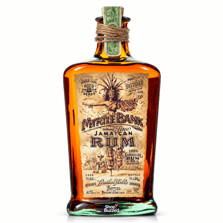 Myrtle Bank 10 Year Jamaican Rum 120 Proof 750ml - Shop Buzzed