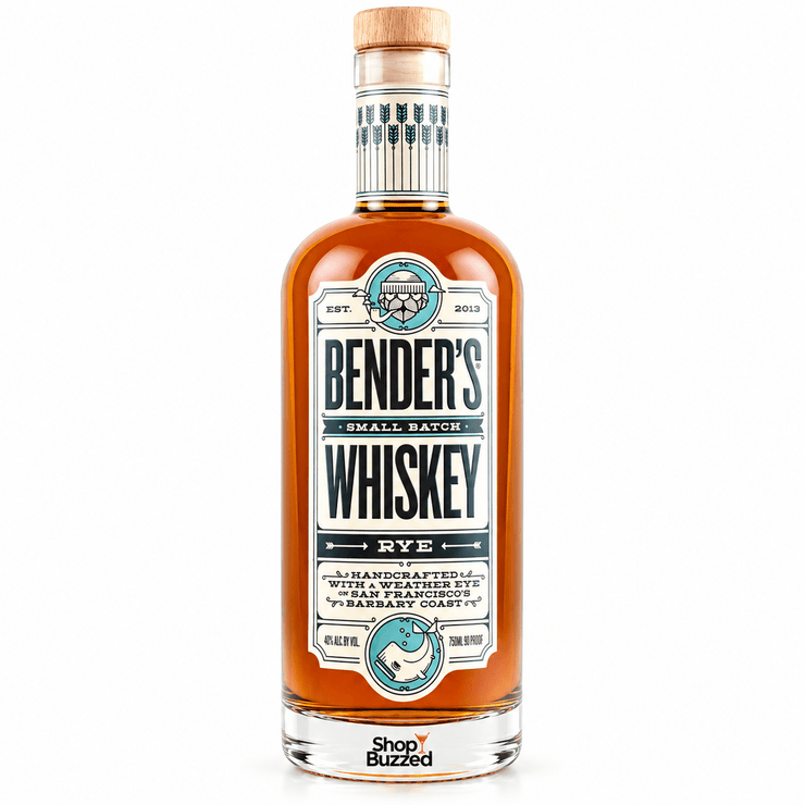 Bender's Small Batch Rye Whiskey 750ml - Shop Buzzed