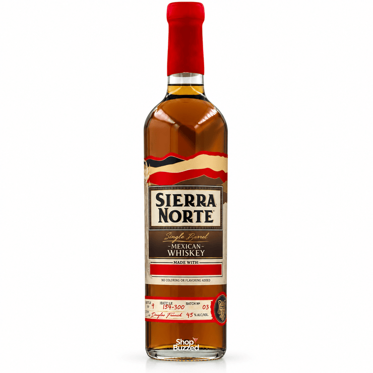 Sierra Norte Mexican Red Corn Whiskey 750ml - Shop Buzzed