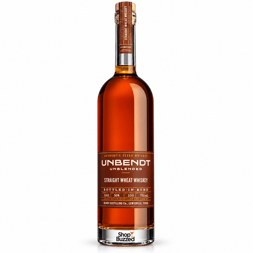 UNBENDT Unblended Straight Wheat Whiskey 750ml - Shop Buzzed